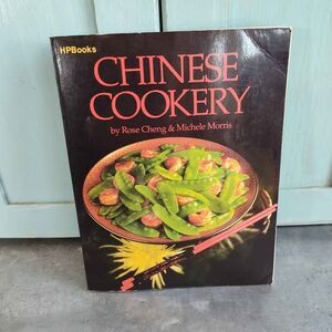 Chinese Cookery softcover cookbook by Rose Cheng & Michele Morris